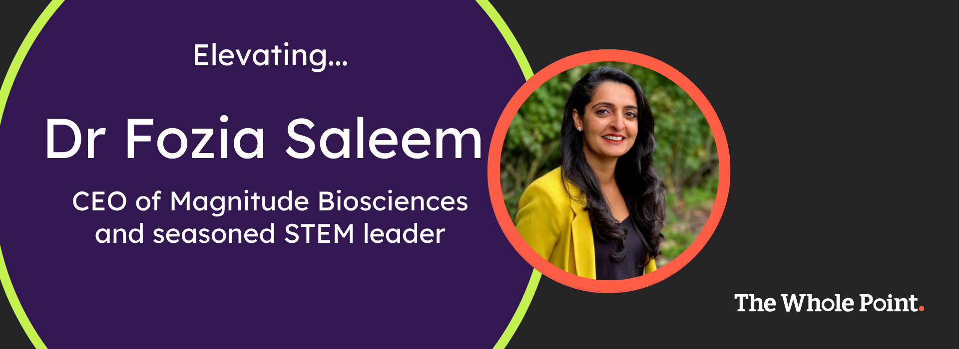 Dr Fozia Saleem